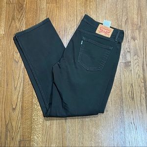 Dark Green Levi’s 514 W34 L32